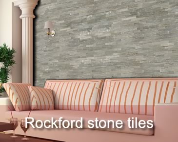 Rockford stone tiles for walls and floors